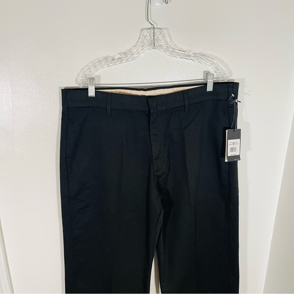 NWT Re/Done Super Wide Leg Trouser Pants Black High Waist Neutral Waist 32 - Picture 4 of 8